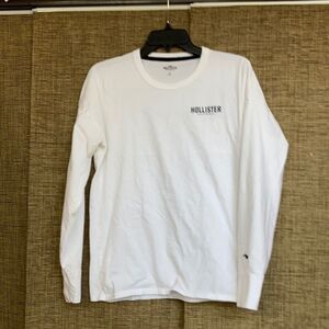 Hollister white cotton tee shirt